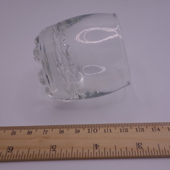 Small Glass with Ridged Bottom - Picture 10 of 13